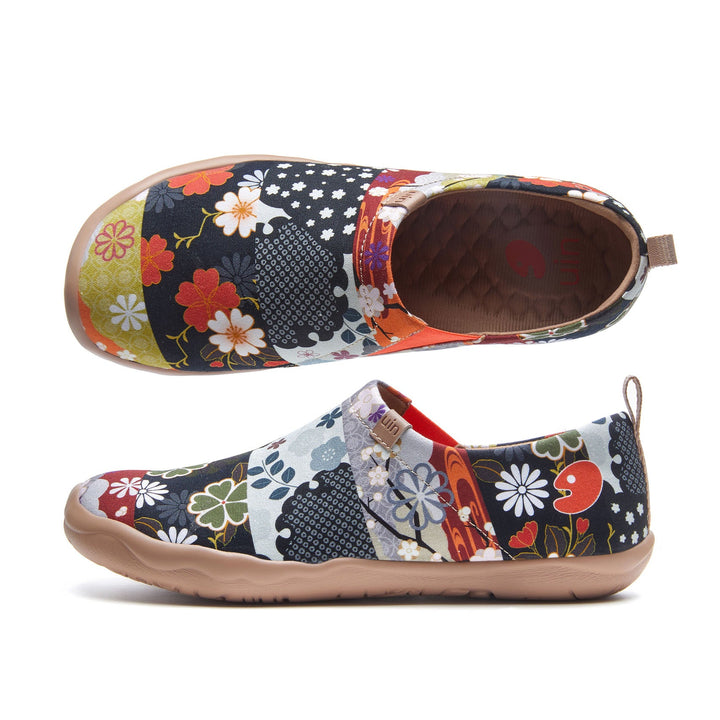 HANA Art Painted Women Slip-on Loafers