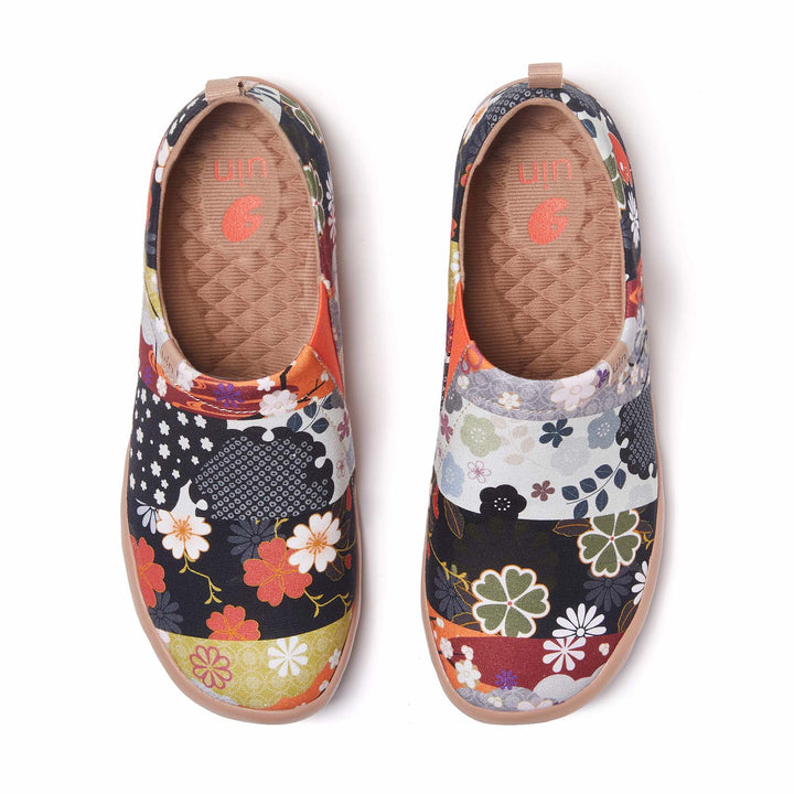 HANA Art Painted Women Slip-on Loafers