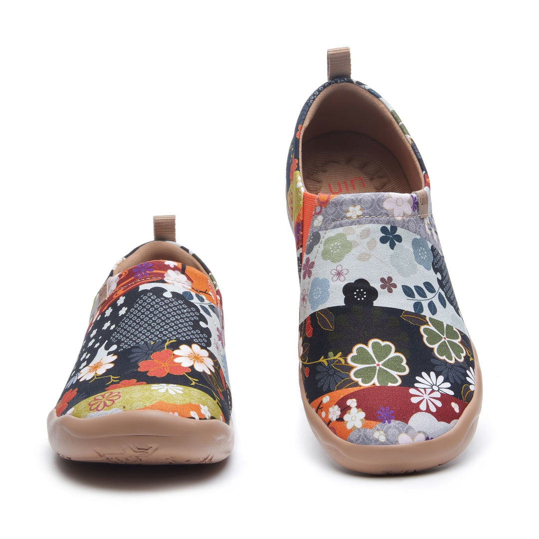 HANA Art Painted Women Slip-on Loafers