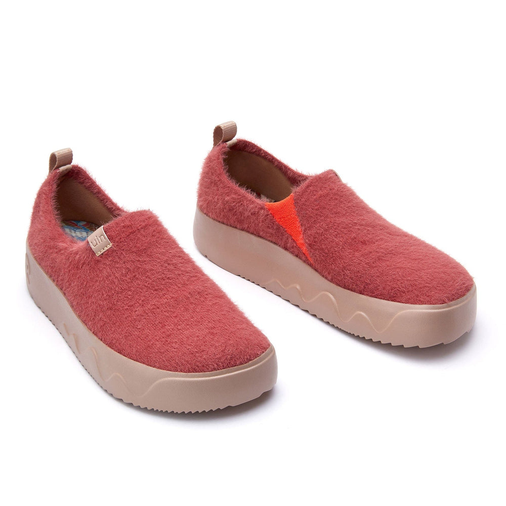 UIN Footwear Women Mineral Red Toledo IX Women Canvas loafers