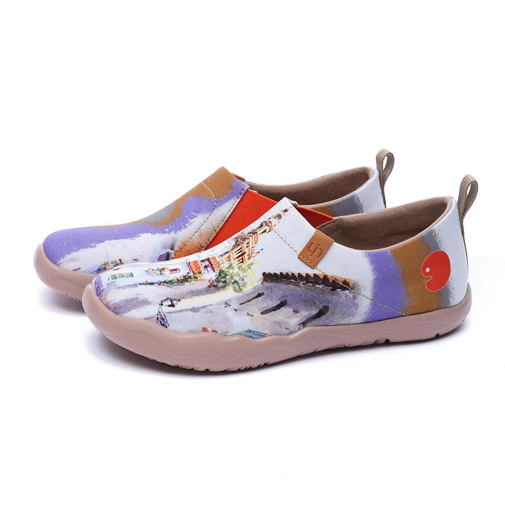 PATIOS BONITOS Women Art Designed Flat Shoes