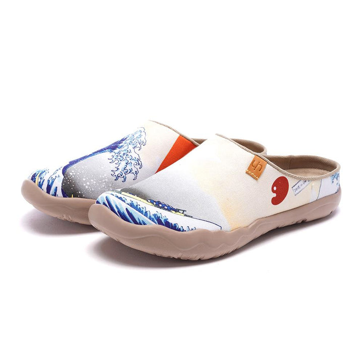 Great Wave off Kanagawa Slipper