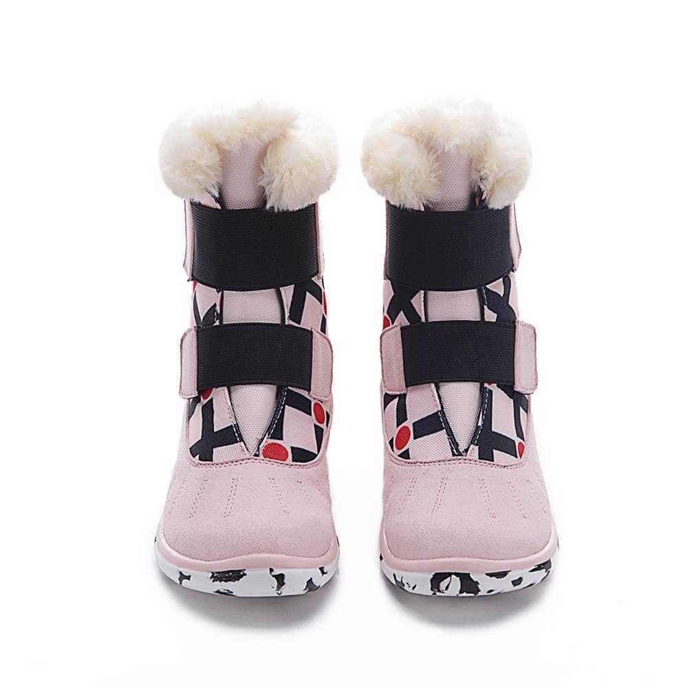 UIN Footwear Kid Ashmole Boots Pink Kids Canvas loafers