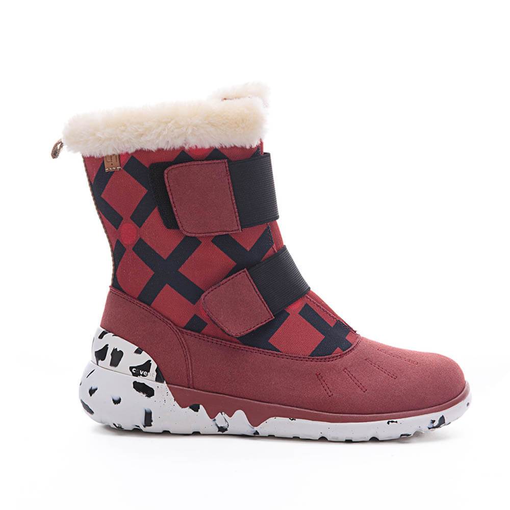 UIN Footwear Kid Ashmole Boots Red Kids Canvas loafers