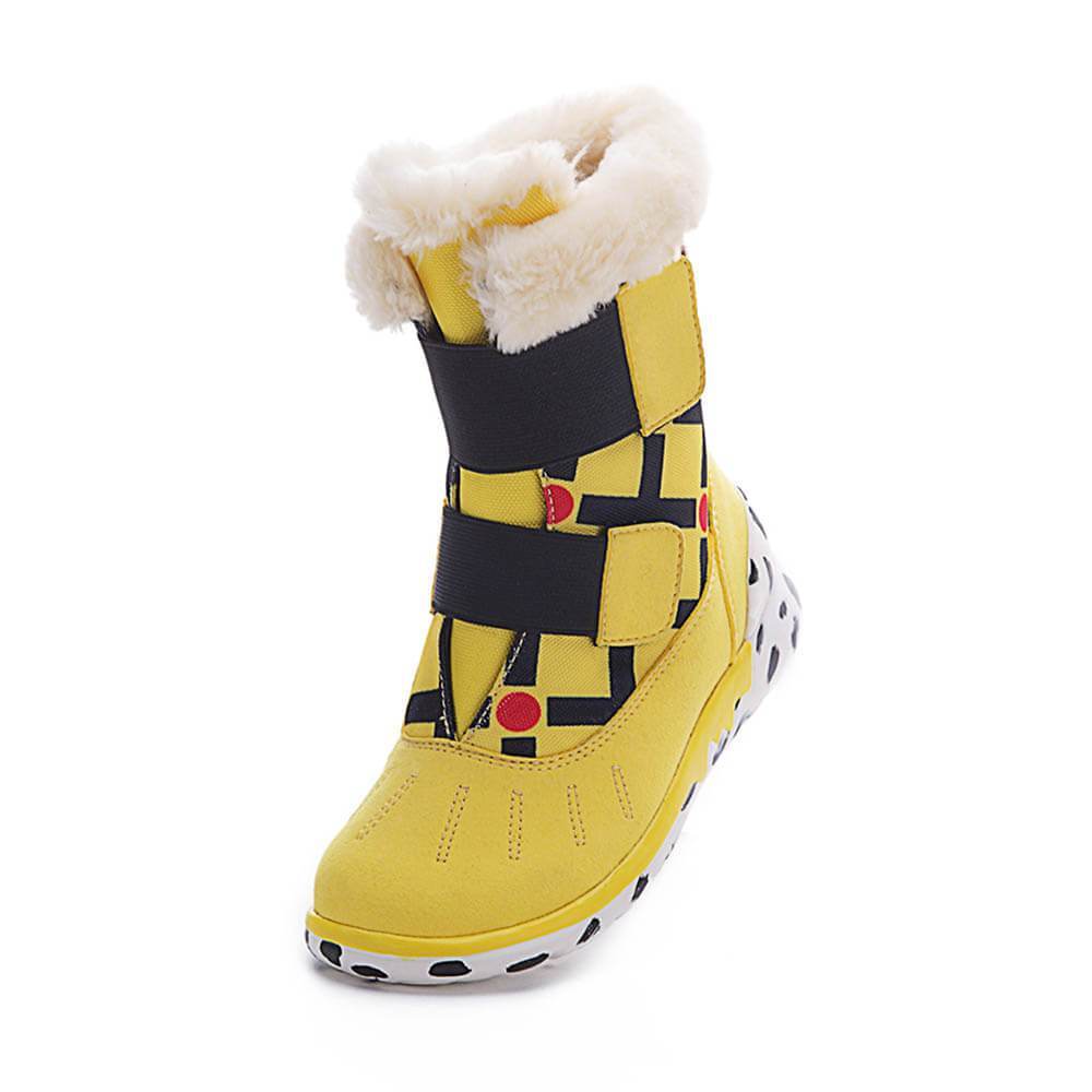 UIN Footwear Kid Ashmole Boots Yellow Kids Canvas loafers