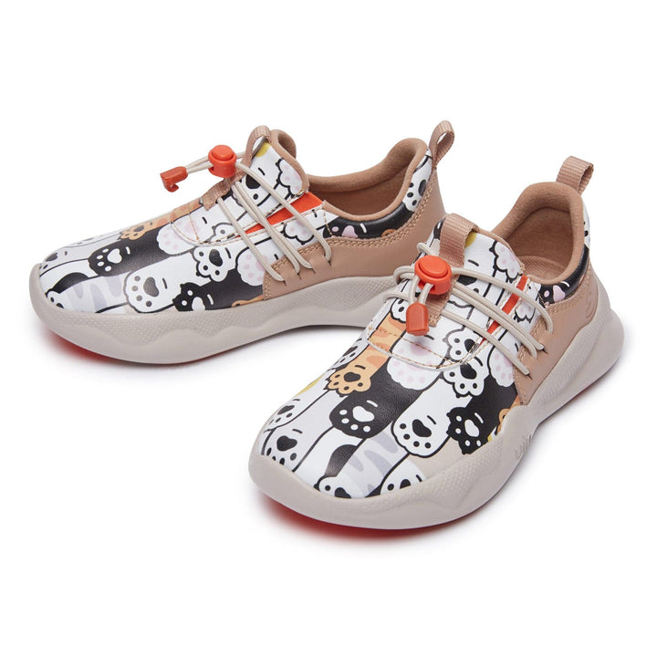 UIN Footwear Kid Cat Paws Mijas XIII Kid Canvas loafers