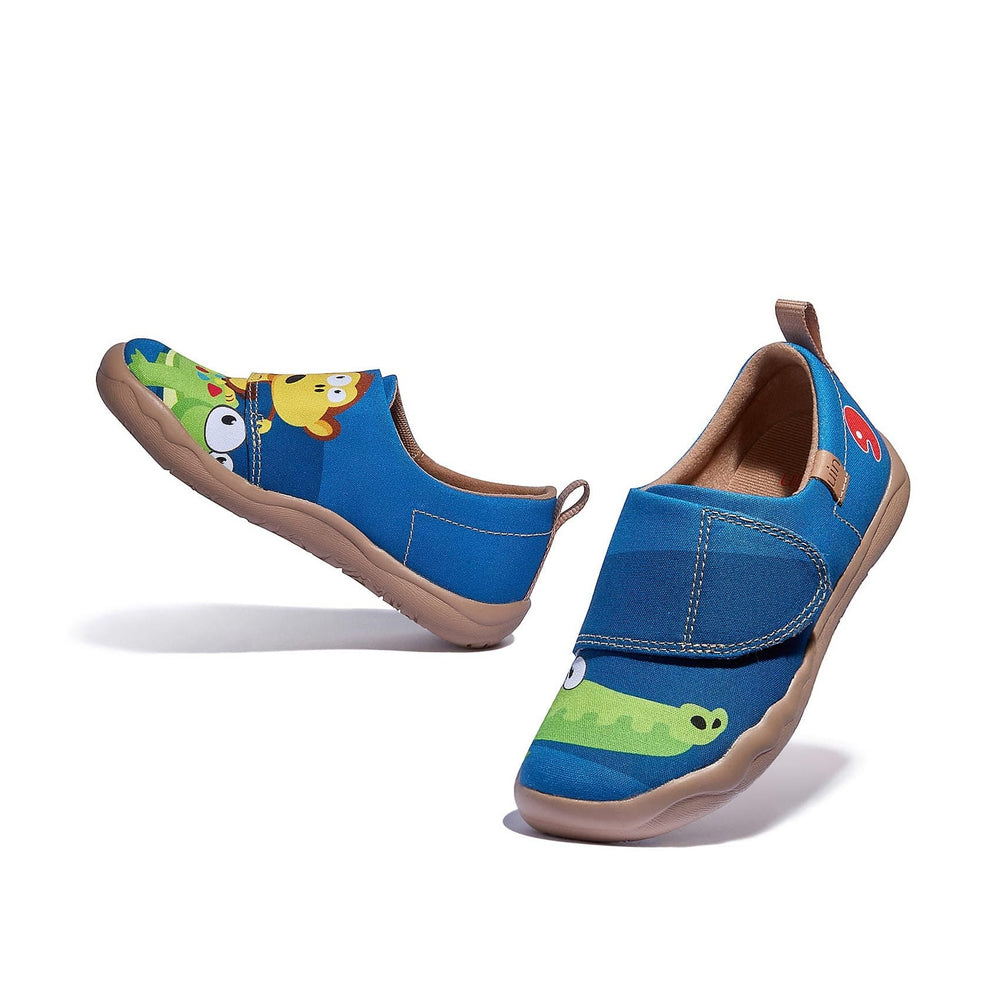 UIN Footwear Kid Excited for New Adventures Toledo I Kid Canvas loafers