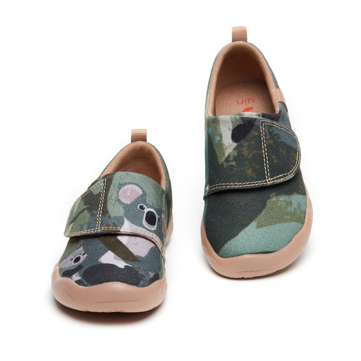 UIN Footwear Kid Fluffy Koala Toledo I Kid Canvas loafers