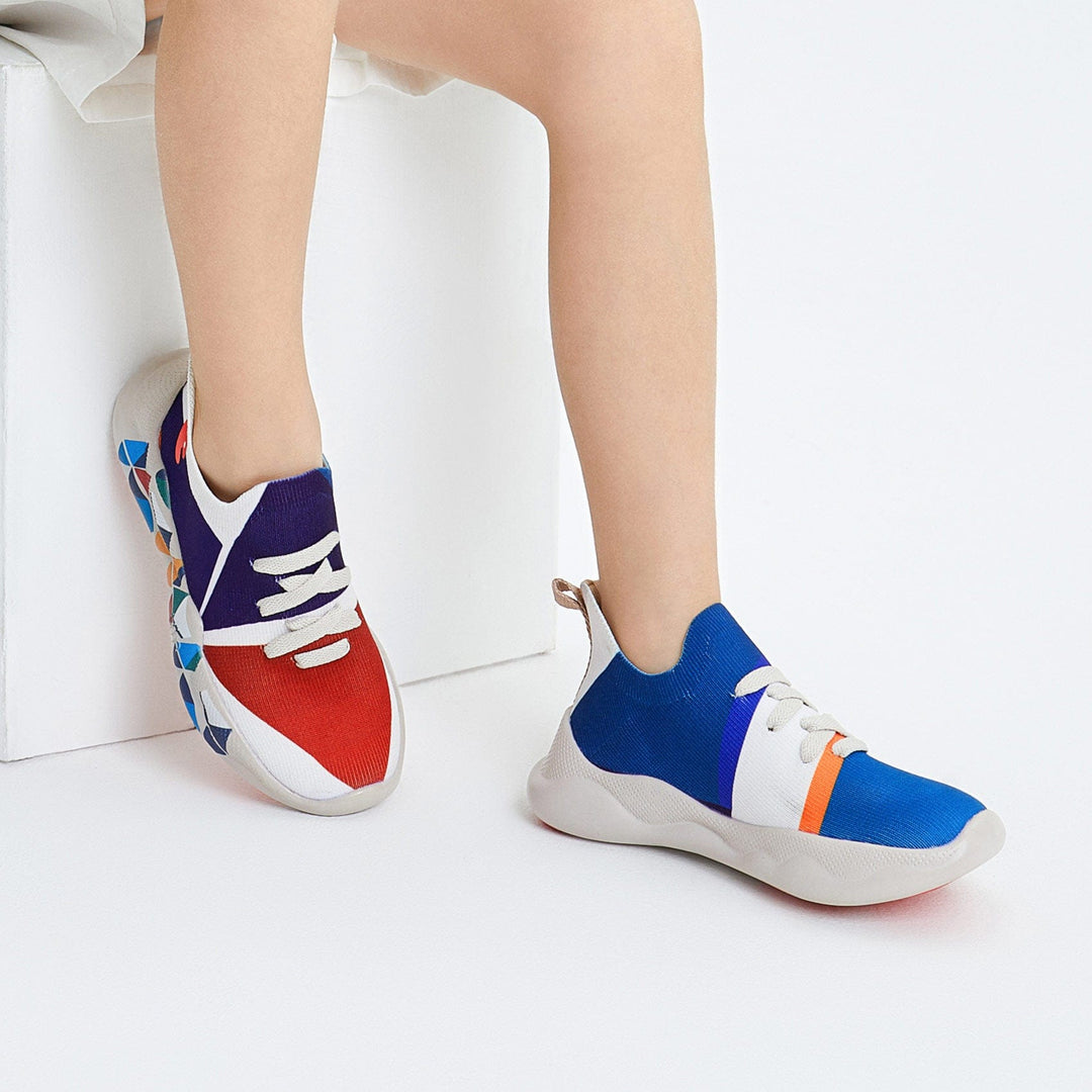 UIN Footwear Kid Triangle Puzzle Mijas I Kid Canvas loafers