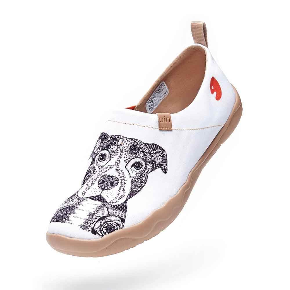 UIN Footwear Men Bulldog Canvas loafers