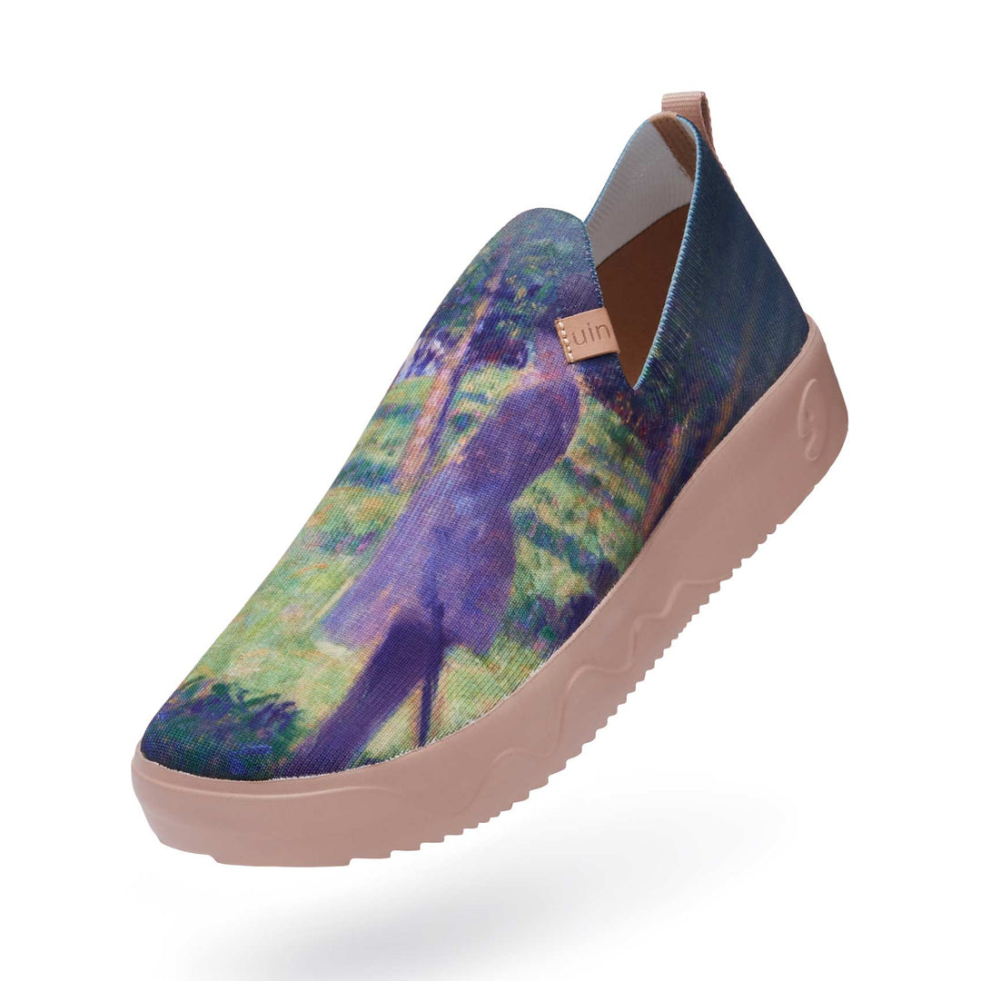 UIN Footwear Men Georges Seurat Study for 'La Grande Jatte’ Fuerteventura Men Canvas loafers