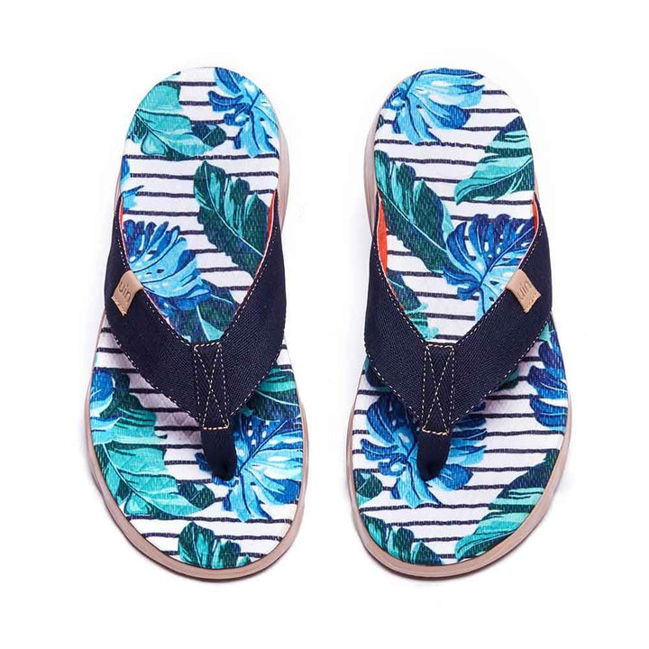 UIN Footwear Men Jungle Men Majorca Flip Flops Canvas loafers