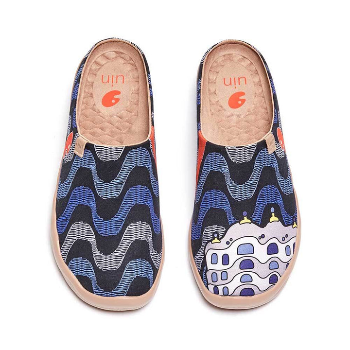 UIN Footwear Men La Pedrera Slipper Canvas loafers