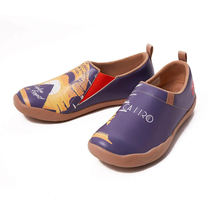 UIN Footwear Men (Pre-sale) Great Sphinx of Giza Canvas loafers