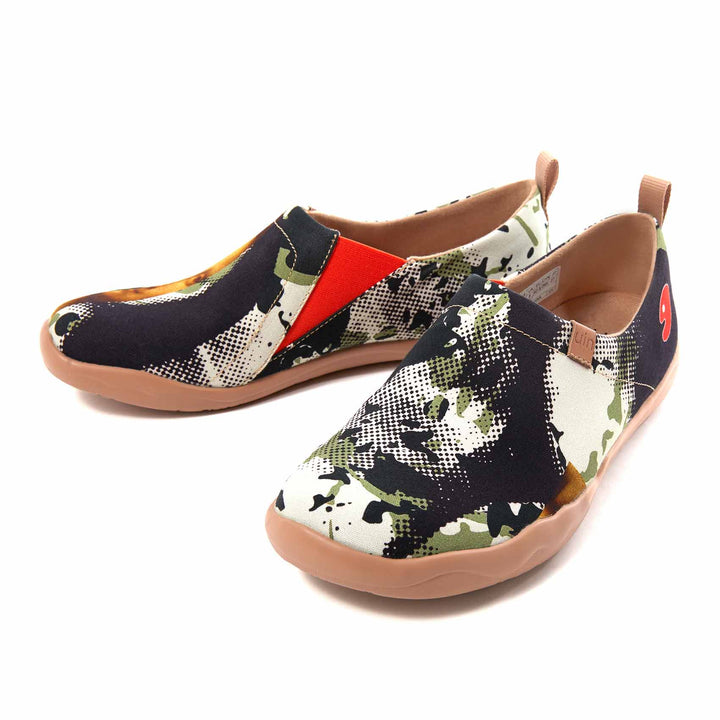 UIN Footwear Men (Pre-sale) Lisa Art Canvas loafers