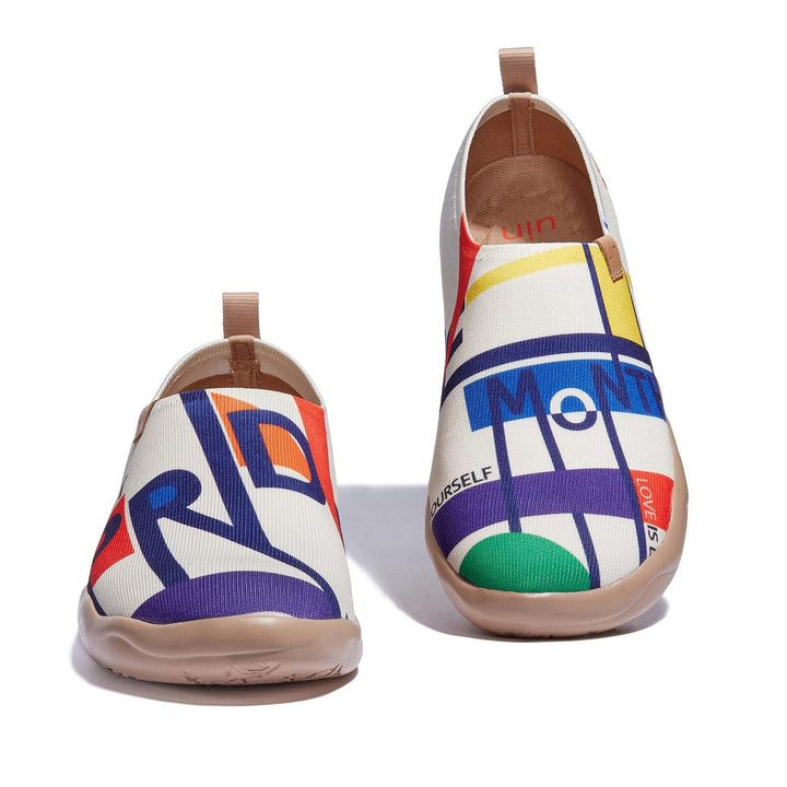 UIN Footwear Men Proud of Love Toledo I Men Canvas loafers