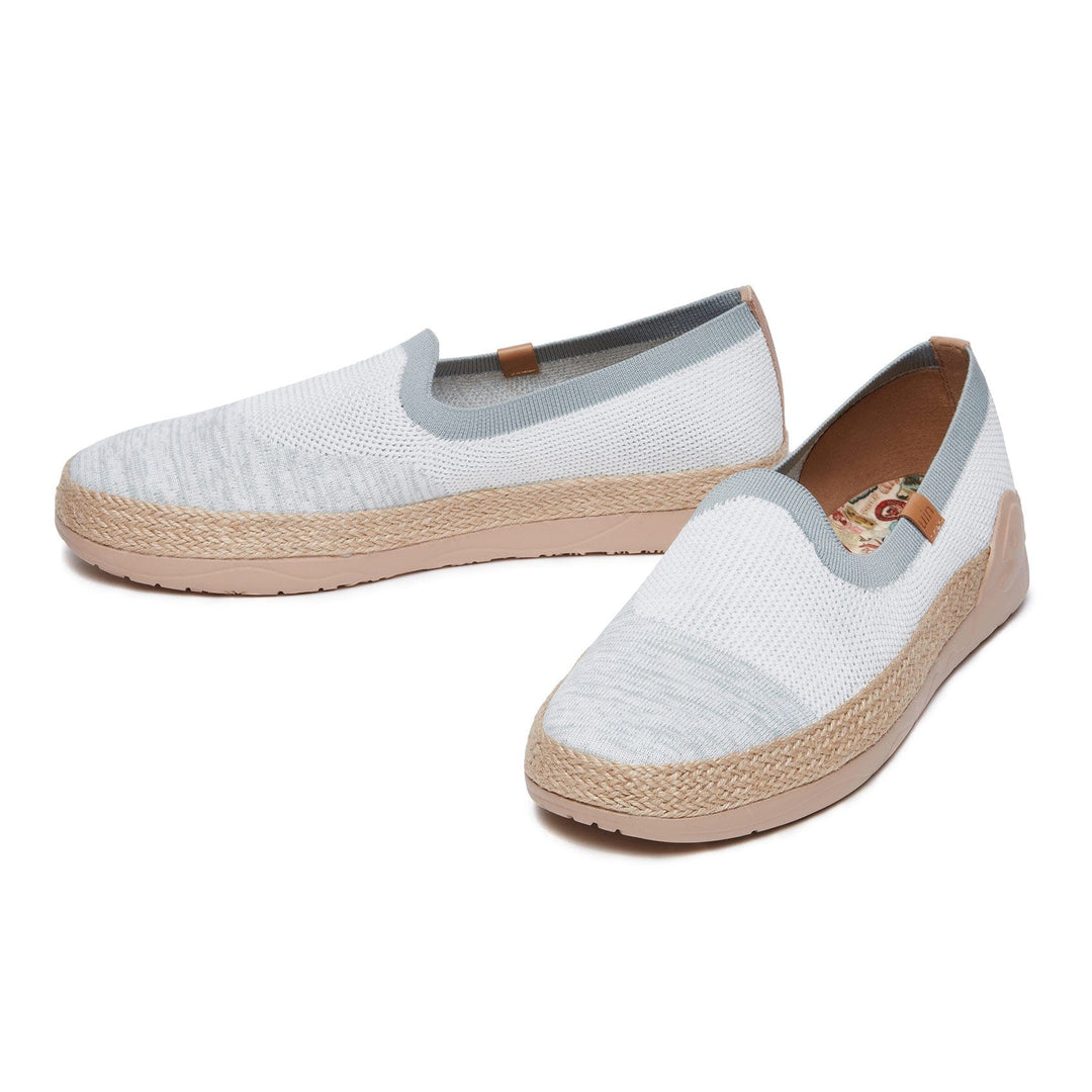 UIN Footwear Men Pure White Marbella II Men Canvas loafers