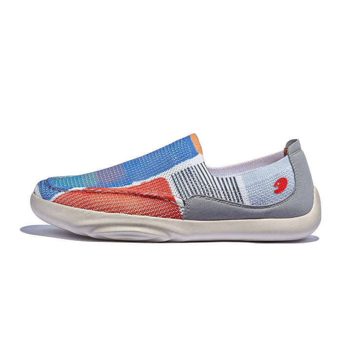 UIN Footwear Men Sunrise at Sea Horizon Mojacar I Men Canvas loafers