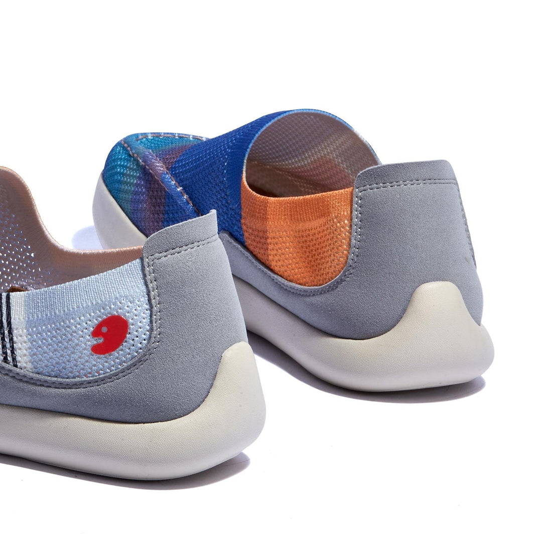 UIN Footwear Men Sunrise at Sea Horizon Mojacar I Men Canvas loafers