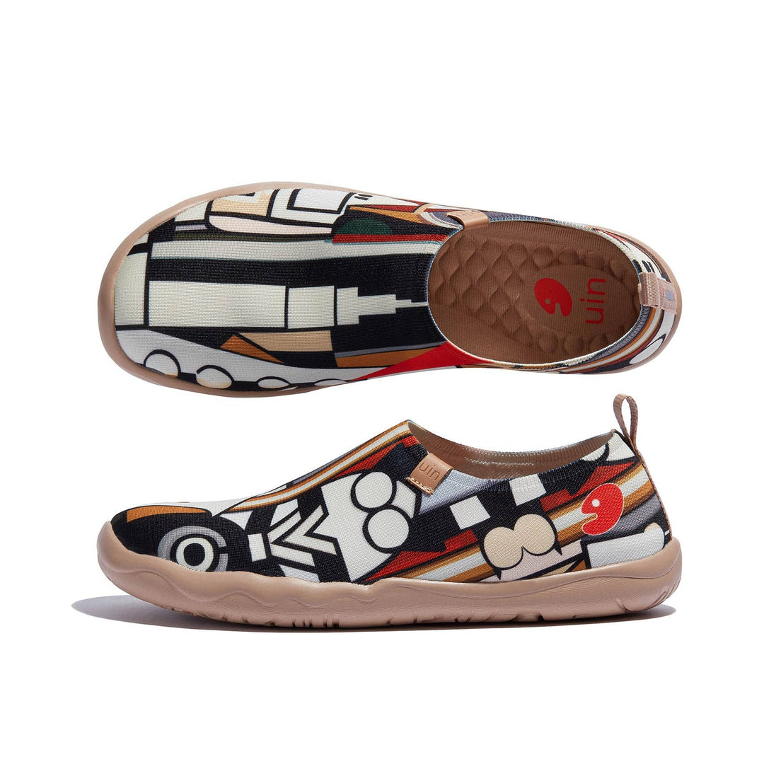 UIN Footwear Men The Music of NYC Toledo I Men Canvas loafers