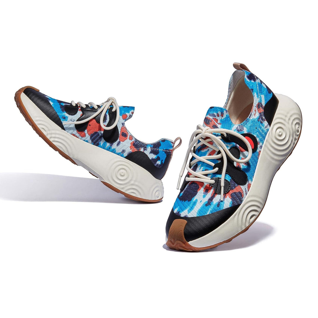 UIN Footwear Men Tie Dye Gallery Brava I Men Canvas loafers