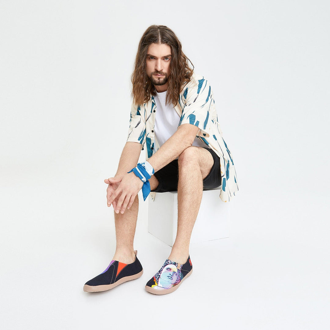 UIN Footwear Men Trippy Apollo Toledo I Man Canvas loafers