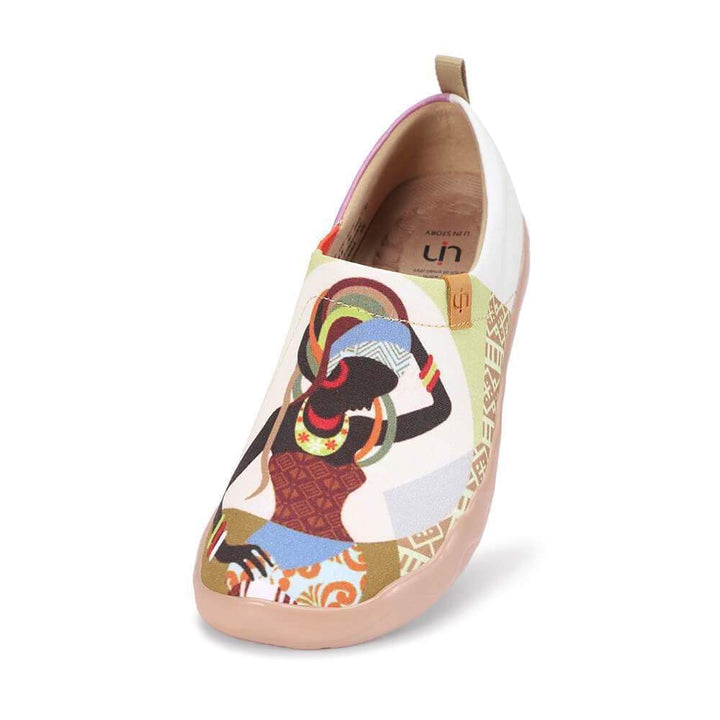 UIN Footwear Women AFRICAN BEAUTY Women Slip-on Shoes Canvas loafers