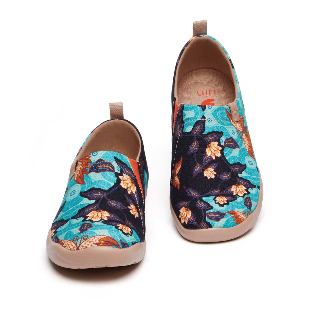 UIN Footwear Women Butterfly Bloom Toledo I Women Canvas loafers