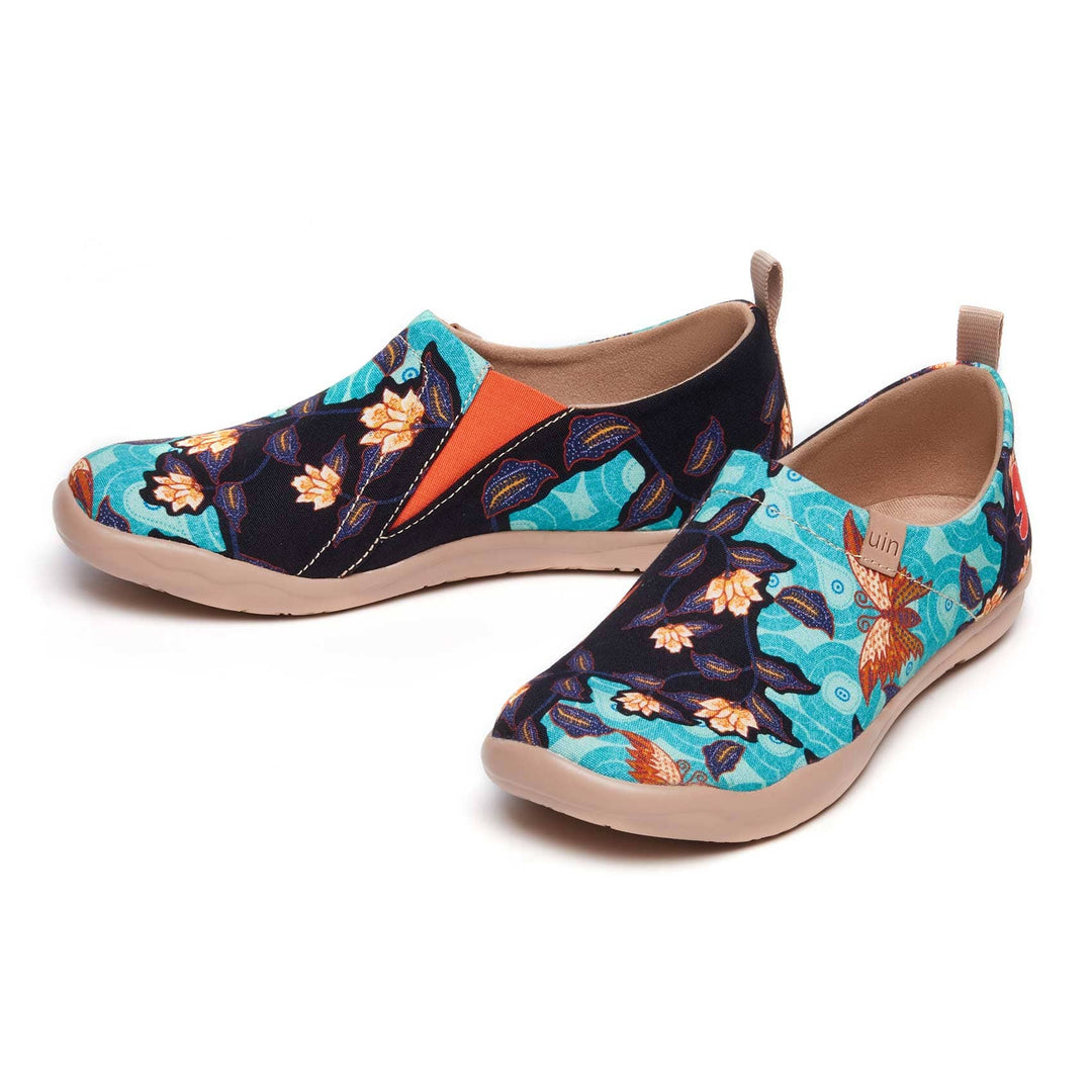 UIN Footwear Women Butterfly Bloom Toledo I Women Canvas loafers