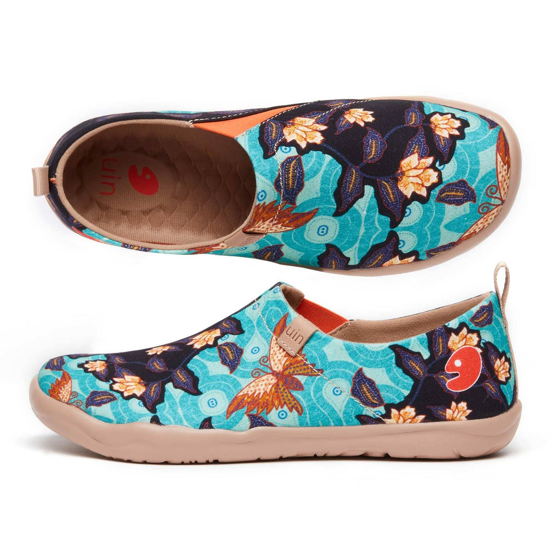 UIN Footwear Women Butterfly Bloom Toledo I Women Canvas loafers