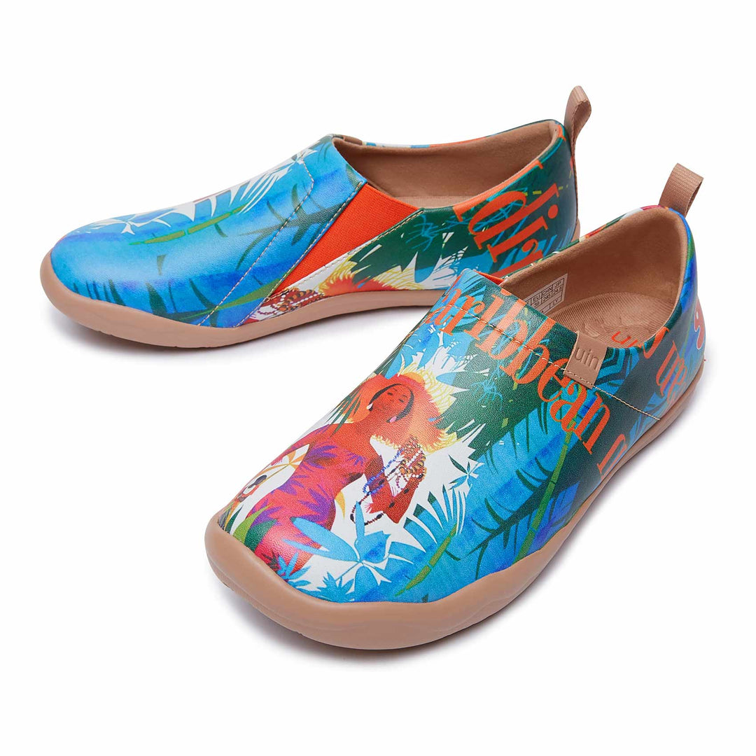 UIN Footwear Women Caribbean Sea Toledo I Women Canvas loafers