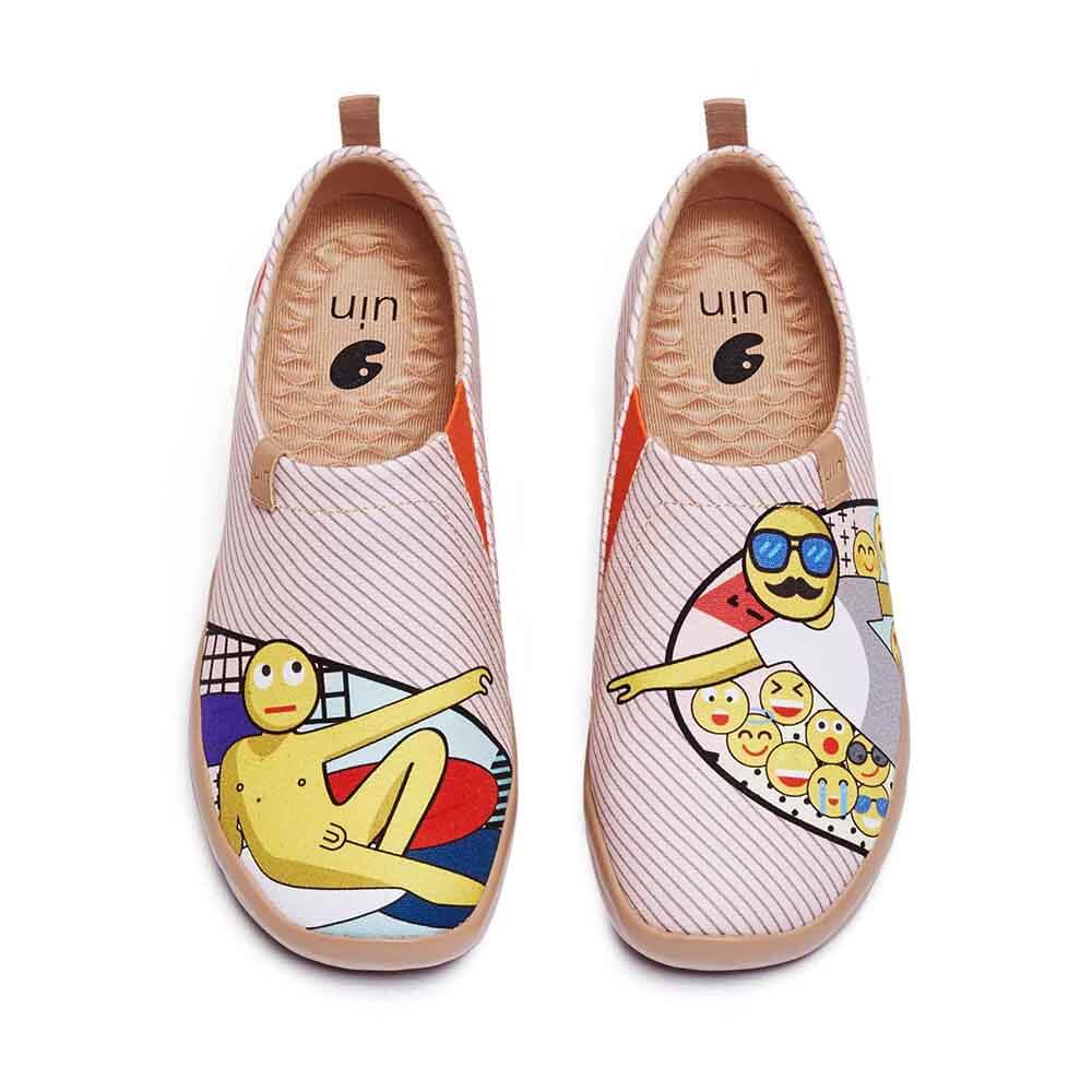 UIN Footwear Women Don't Leave Me Women Canvas loafers