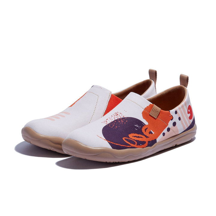 UIN Footwear Women Doodle Inspiration Toledo I Women Canvas loafers