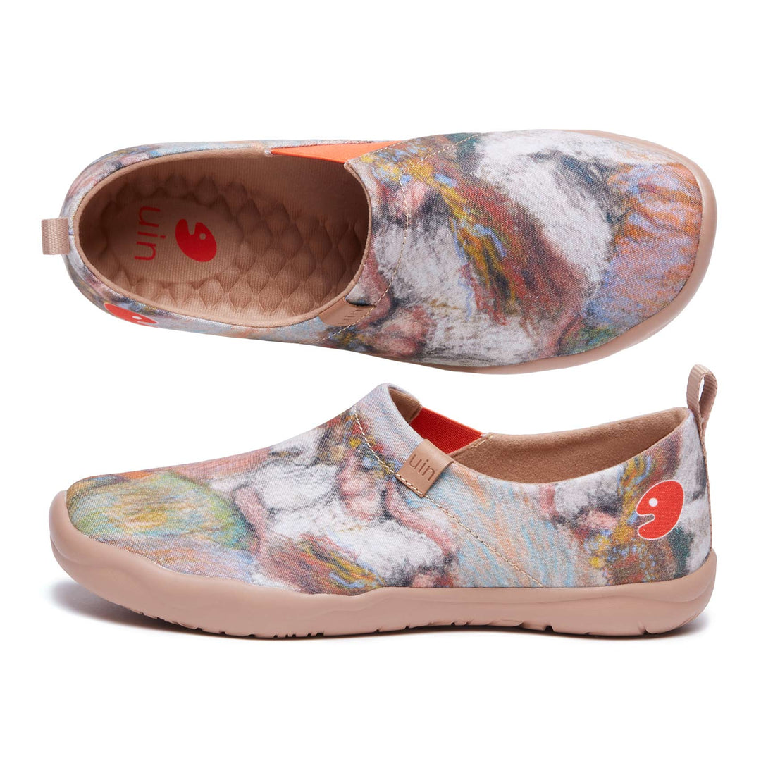 UIN Footwear Women Edgar Degas Russian Dancers Women Canvas loafers