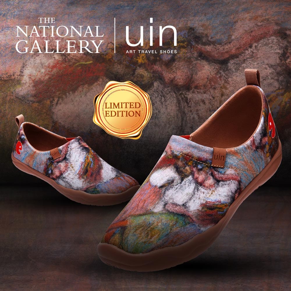 UIN Footwear Women Edgar Degas Russian Dancers Women Canvas loafers