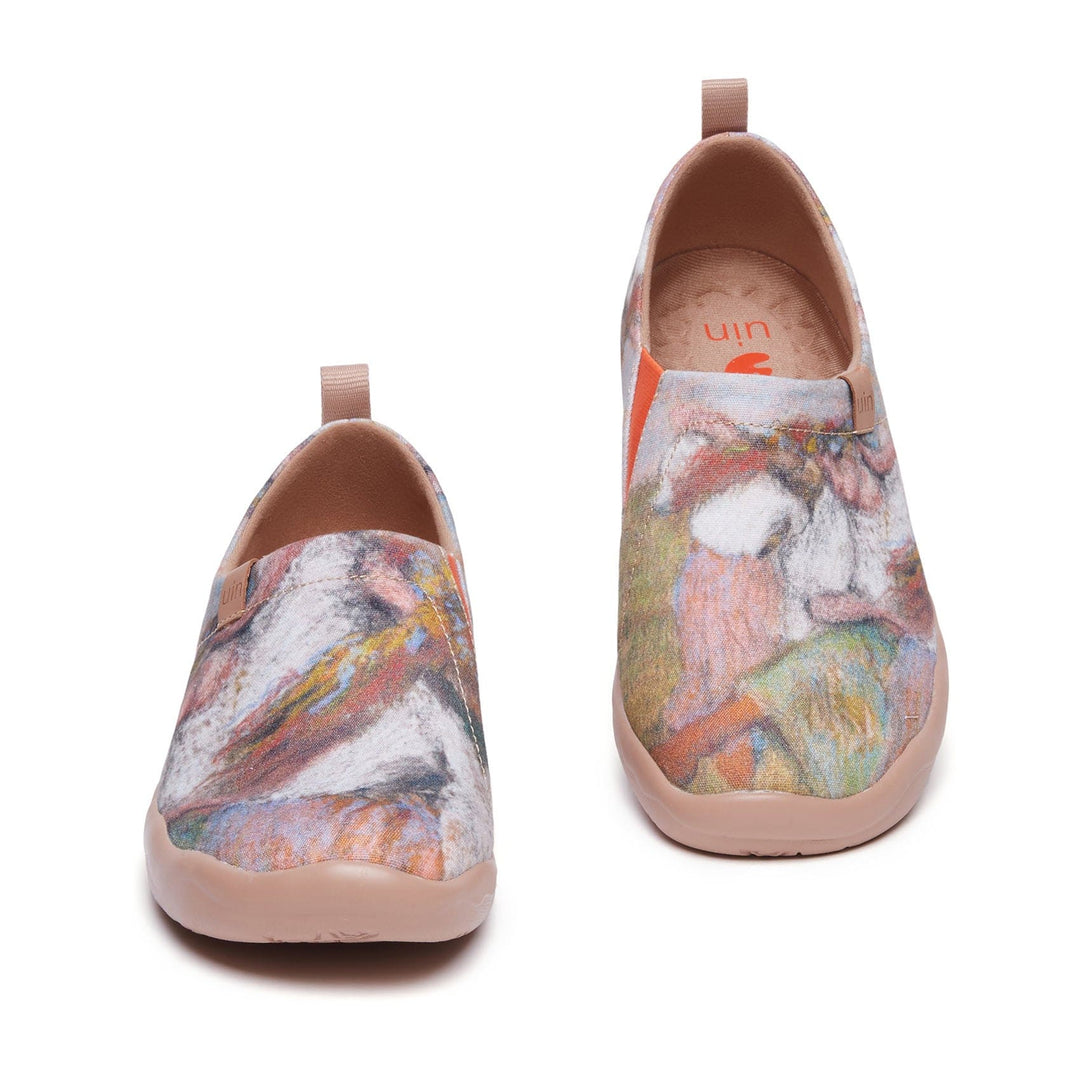 UIN Footwear Women Edgar Degas Russian Dancers Women Canvas loafers