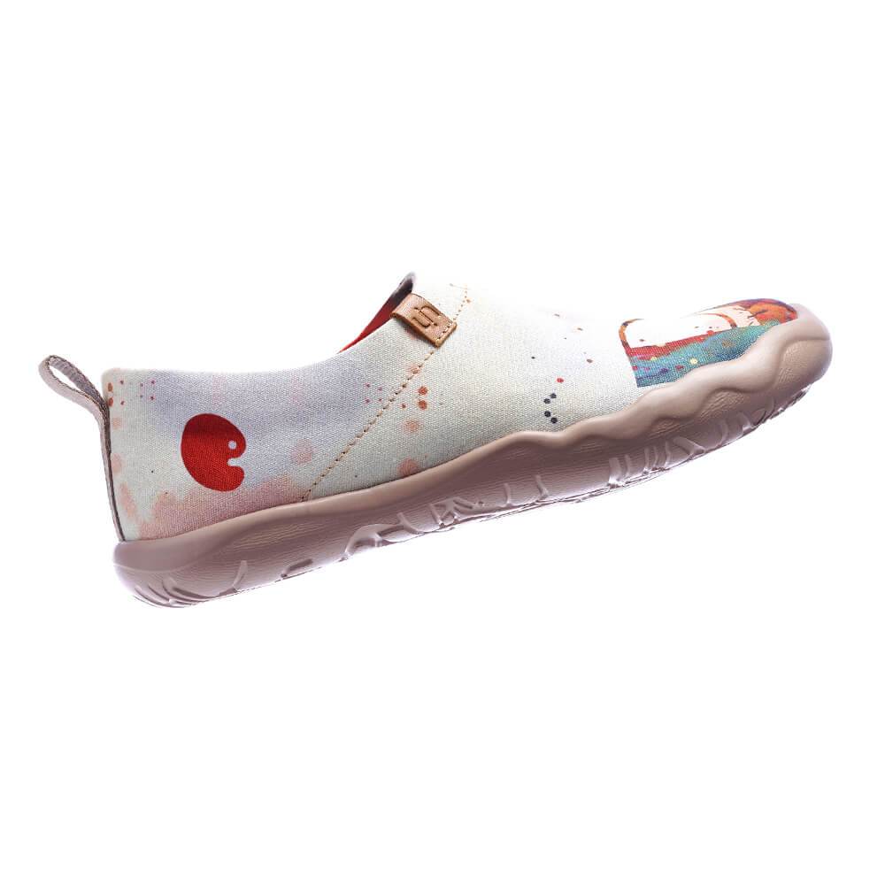 UIN Footwear Women Eiffel for You Canvas loafers