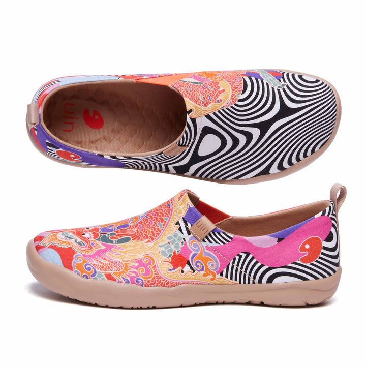 UIN Footwear Women Flying Dragon Toledo I Women Canvas loafers