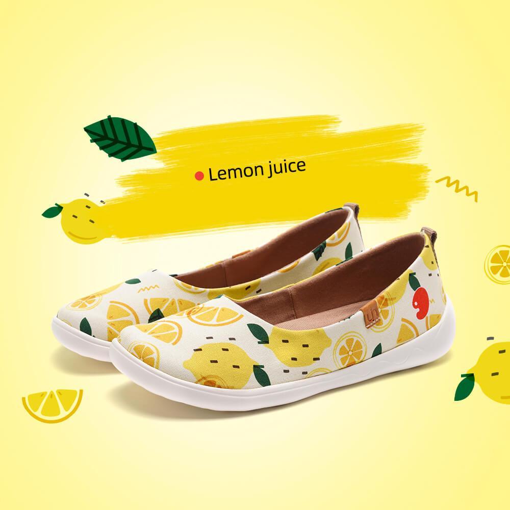 UIN Footwear Women Lemon juice Canvas loafers