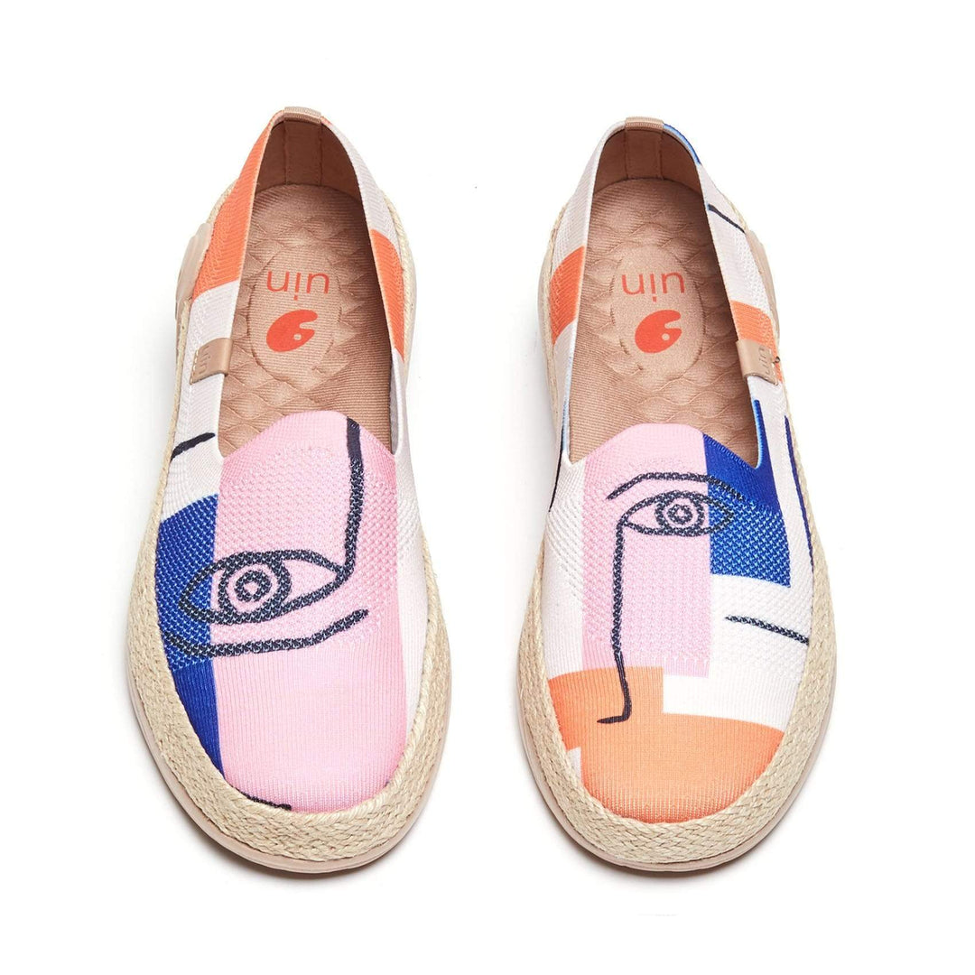 UIN Footwear Women Look at Me Marbella Canvas loafers