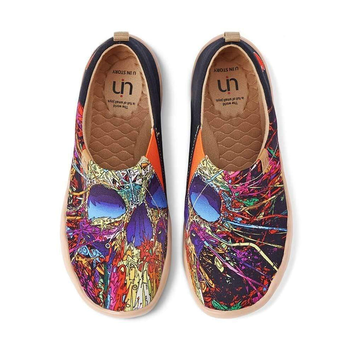 UIN Footwear Women No Body Men Canvas loafers