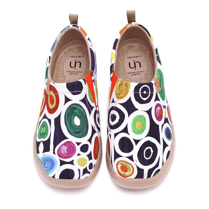 UIN Footwear Women Oopsie Daisy Canvas loafers