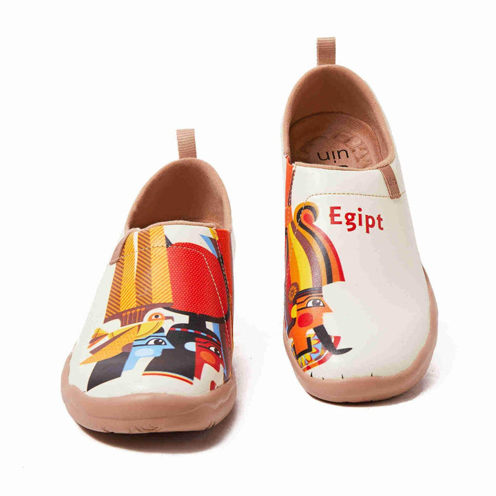 UIN Footwear Women (Pre-sale) The Pharaoh¡¯s Family Canvas loafers