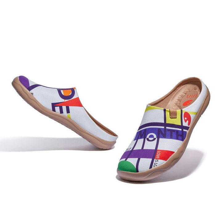 UIN Footwear Women Proud of Love Malaga Women Canvas loafers