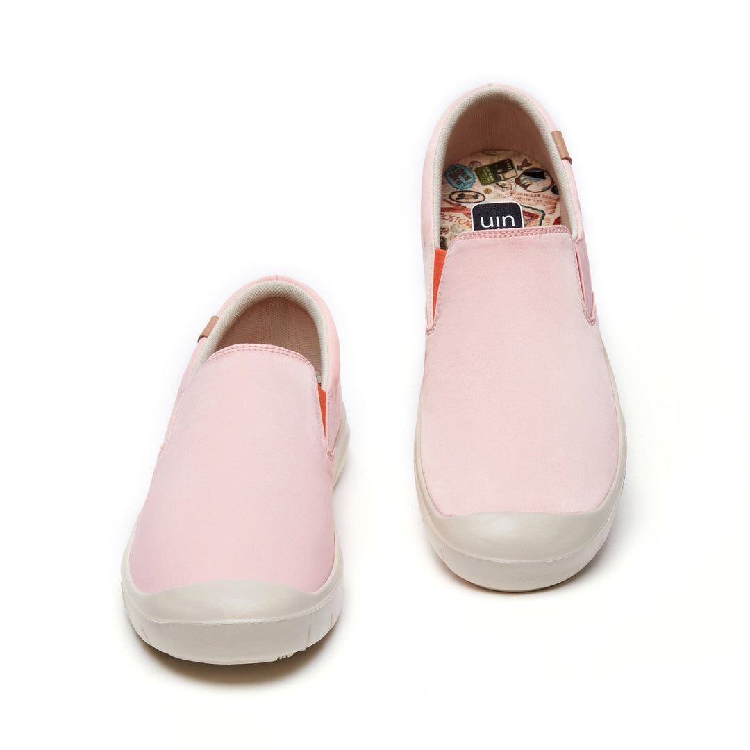 UIN Footwear Women Rosy Pink Cardiz I Women Canvas loafers