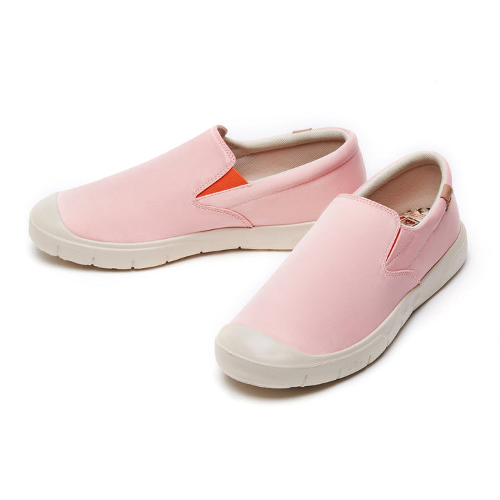 UIN Footwear Women Rosy Pink Cardiz I Women Canvas loafers