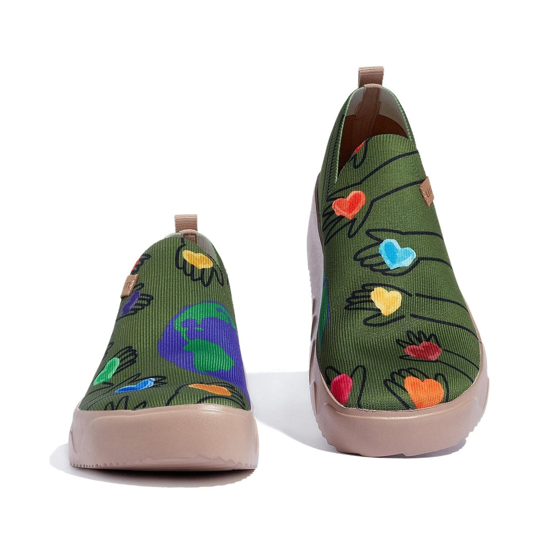 UIN Footwear Women Save the Earth Fuerteventura I Women Canvas loafers