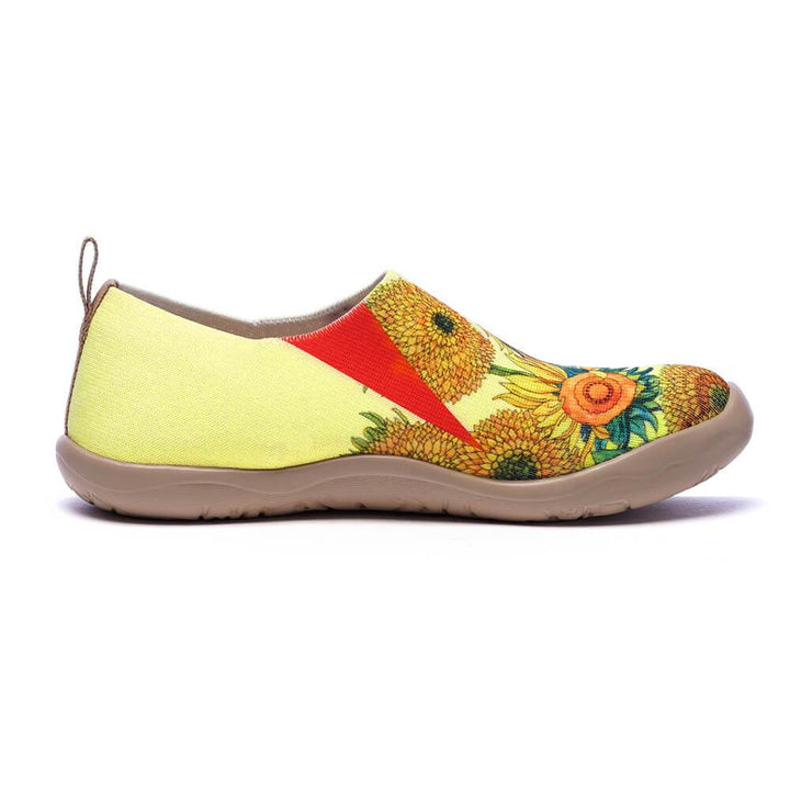 UIN Footwear Women Sunflower Canvas loafers