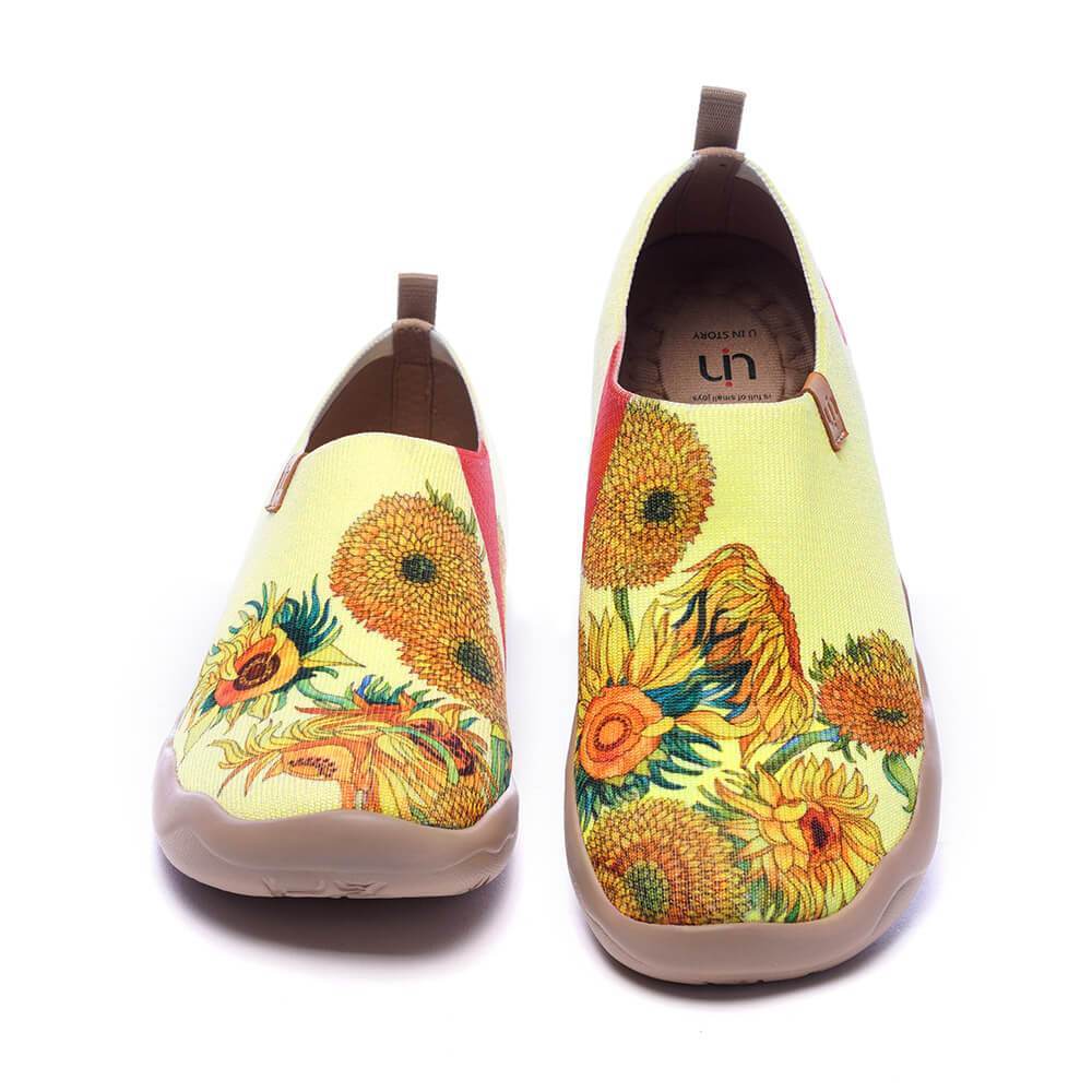 UIN Footwear Women Sunflower Canvas loafers