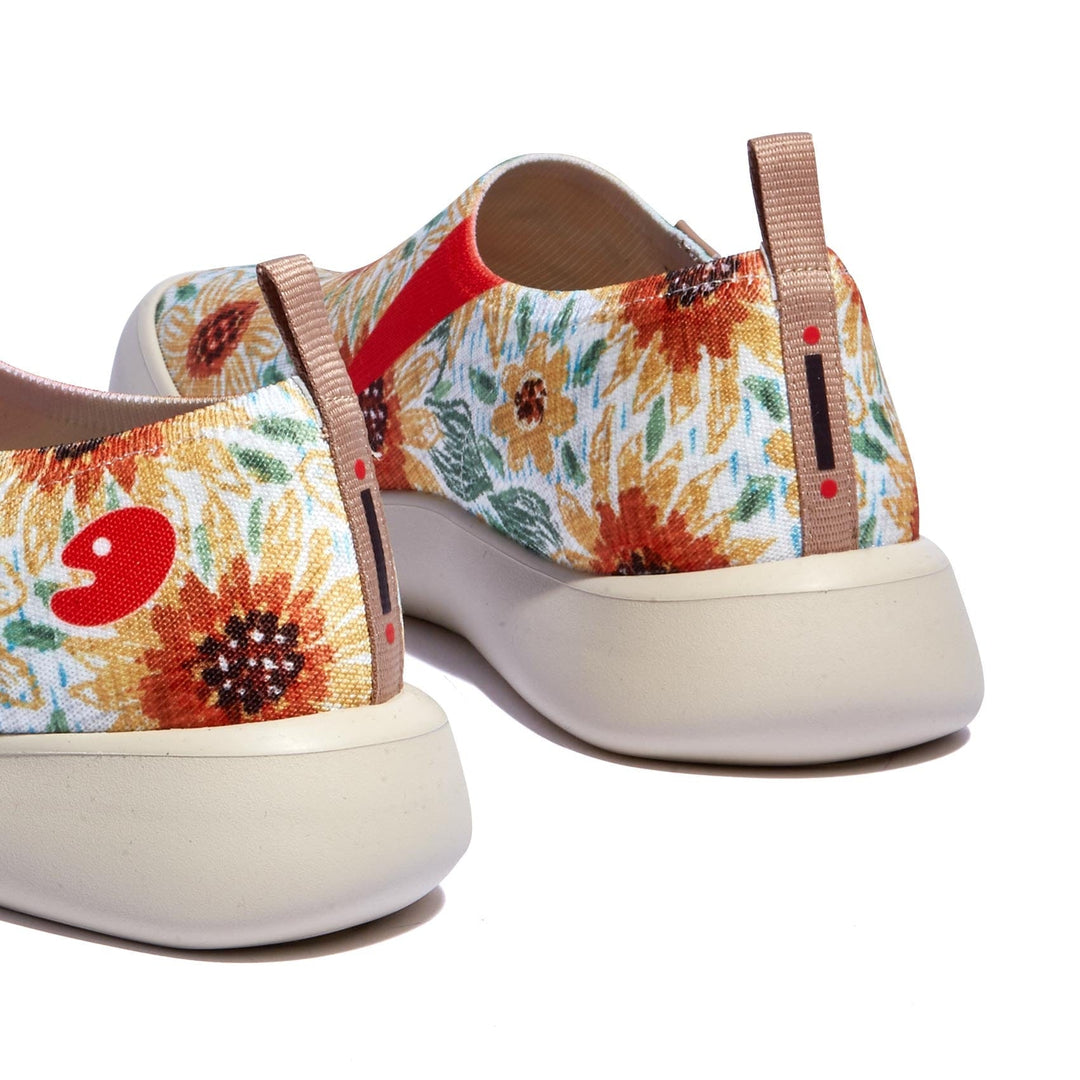 UIN Footwear Women Sunflower Fields Toledo XV Women Canvas loafers